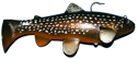 10" Boot Tail (Swim Bait Trout) - Northern Pike
