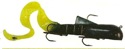 Magnum Economy Dawg - Black Clear Chartreuse Glitter Tail