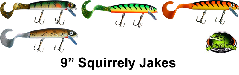 9" Squirrely Jake