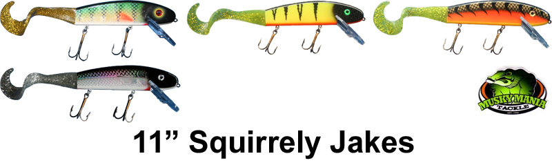 11" Squirrely Jake