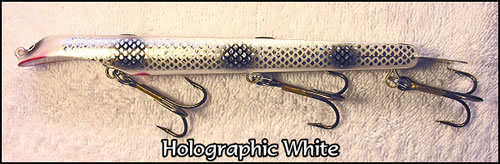7" Holographic Thriller - White